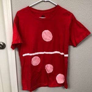 Painted domino t-shirt